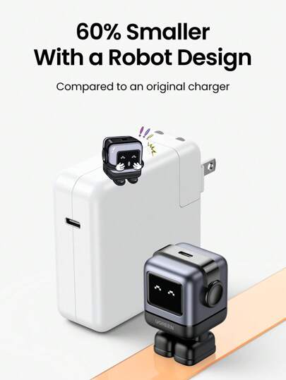 UGREEN RG 30W PD USB C Fast Robot GaN Charger