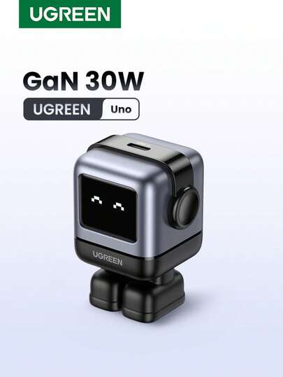 UGREEN RG 30W PD USB C Fast Robot GaN Charger