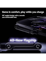 240W-65W Foldable Fast Charging Cable With Adjustable Phone Holder, Dual Type-C & USB-C Super Fast Charging, Bend-Proof Design, Compatible With Apple 15-17 Series, S, Suitable For Car And Home Use