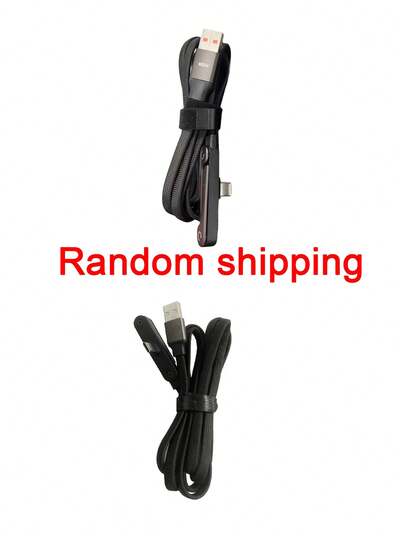 240W-65W Foldable Fast Charging Cable With Adjustable Phone Holder, Dual Type-C & USB-C Super Fast Charging, Bend-Proof Design, Compatible With Apple 15-17 Series, S, Suitable For Car And Home Use