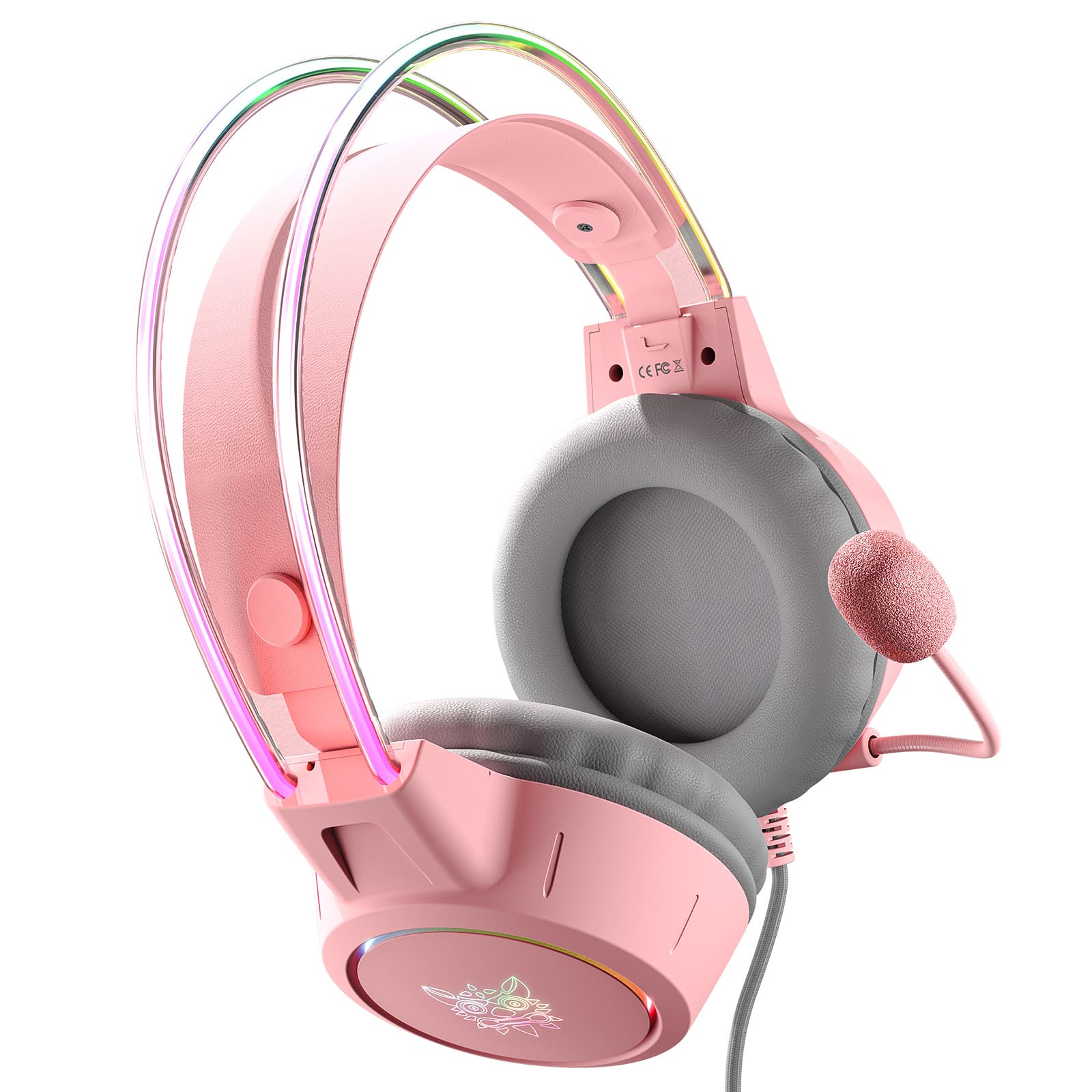 ONIKUMA X15 PRO Headphone (Pink)
