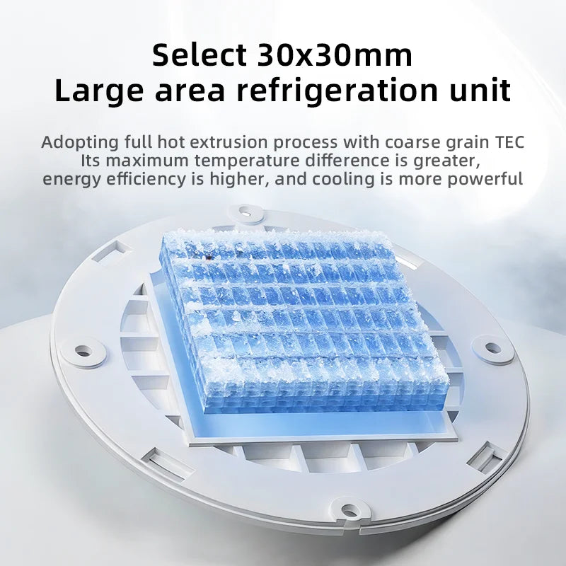 PIVA X30 27W Portable Quickly Cooling Phone Cooler Magnetic Mobile Cooling Fan for Gaming