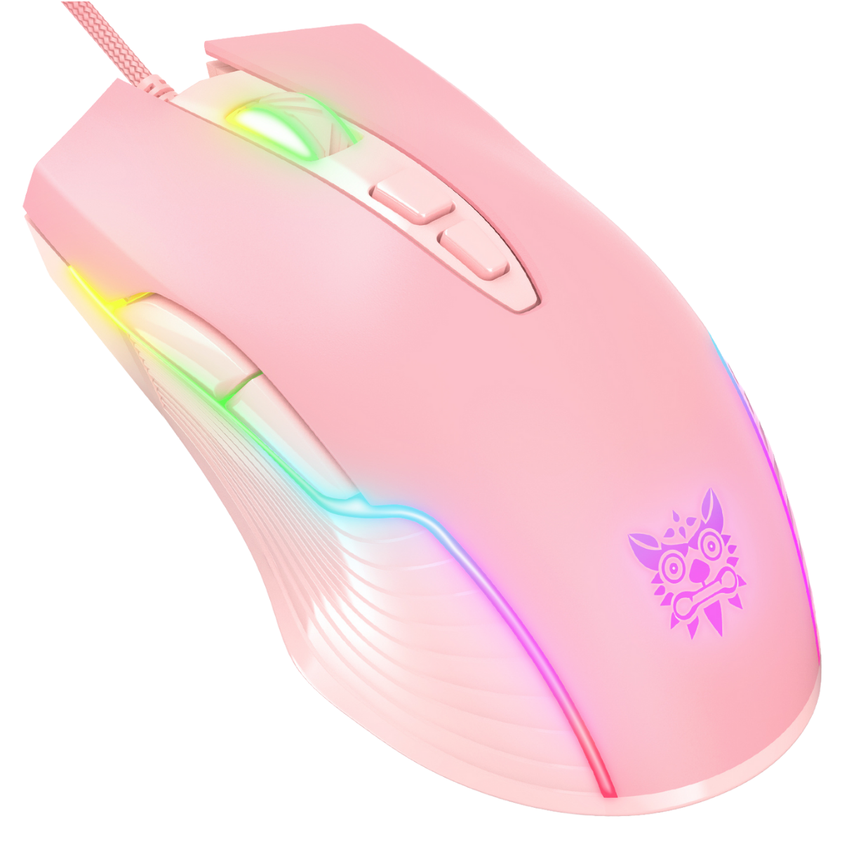ONIKUMA CW905 6400 DPI Wired Gaming Mouse with Breathing LED Colors