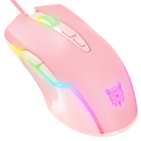 ONIKUMA CW905 6400 DPI Wired Gaming Mouse with Breathing LED Colors